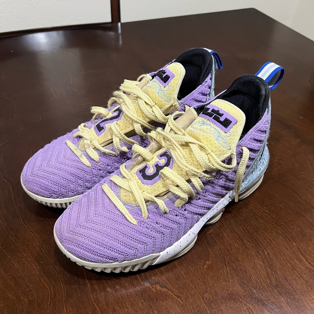 Lebron 16 Purple/Yellow